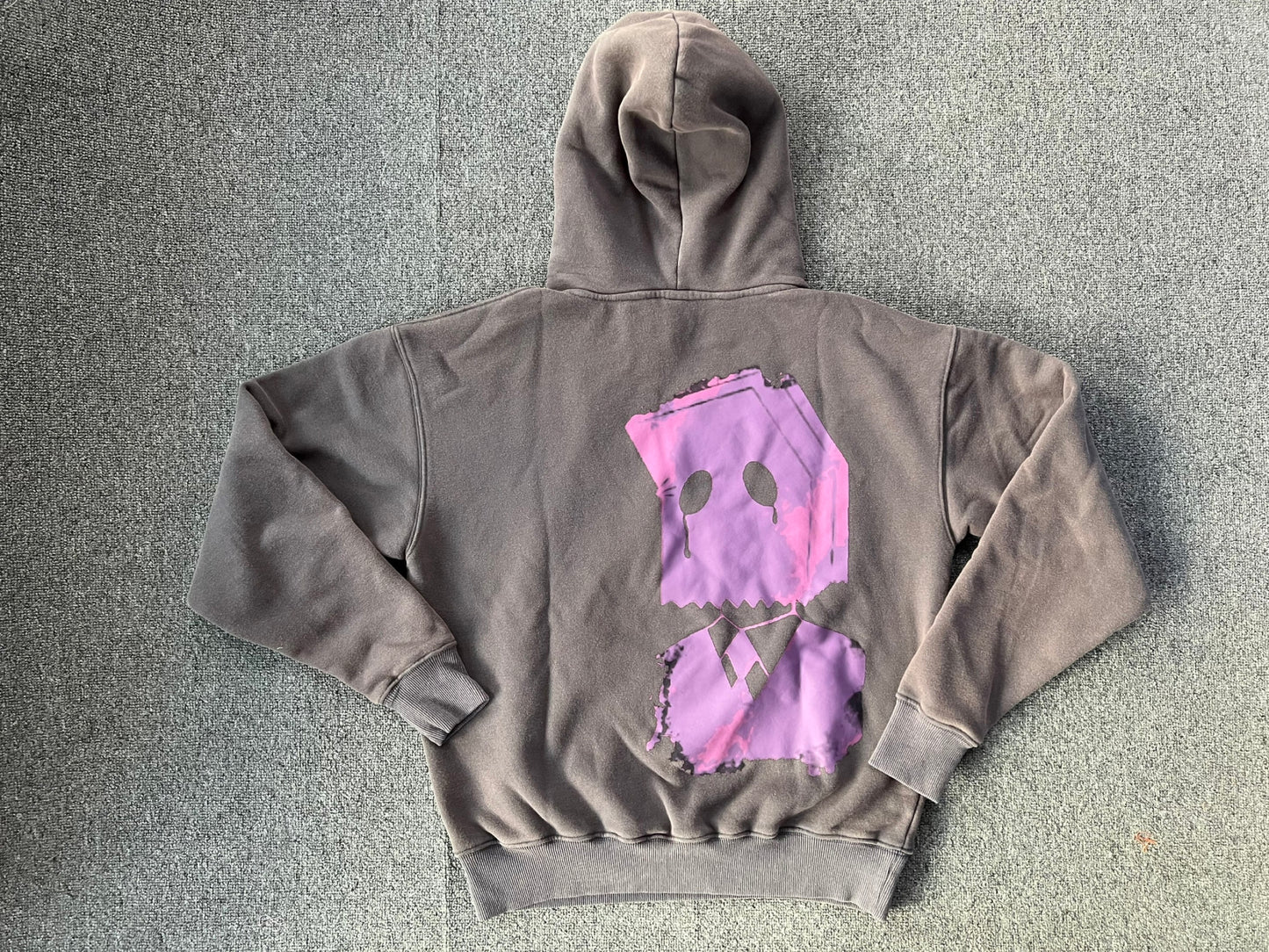 Living in Distress Hoodie (Grey)