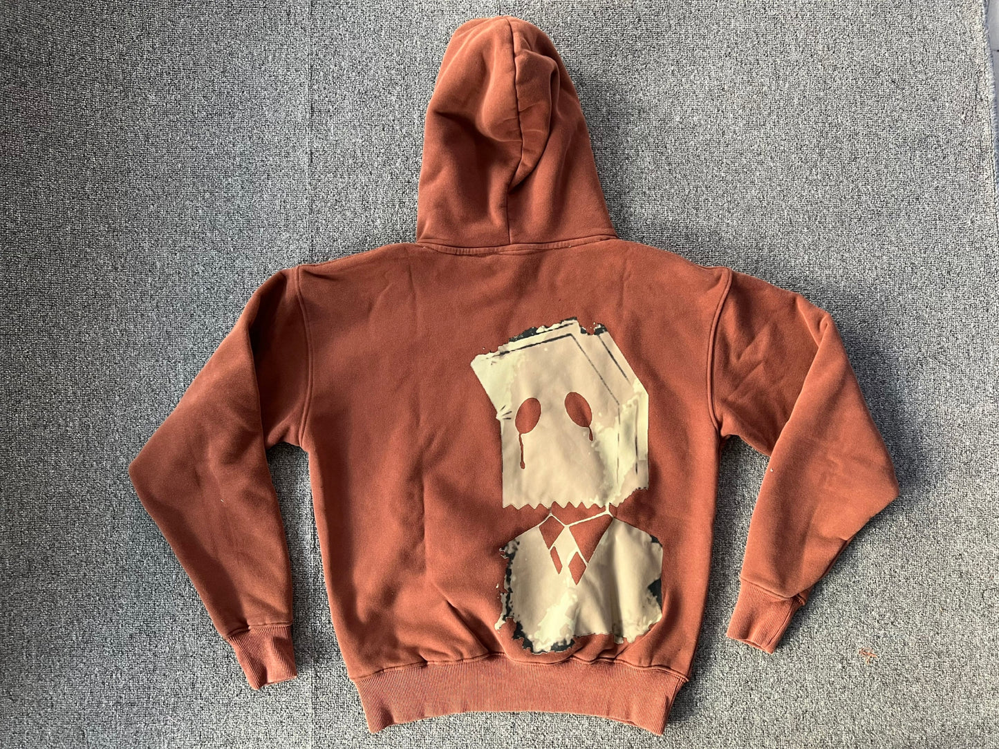 Living in Distress Hoodie (Brown)